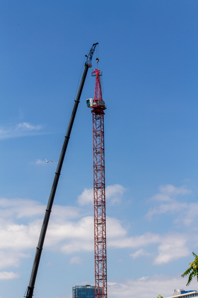 Bally's Casino tower crane