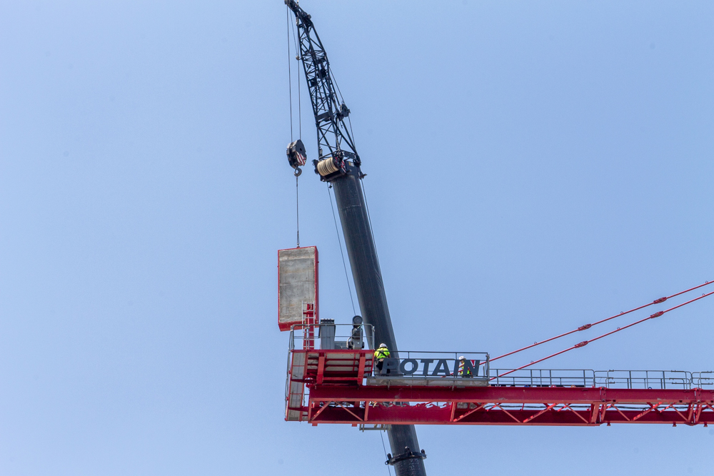 Bally's Casino tower crane