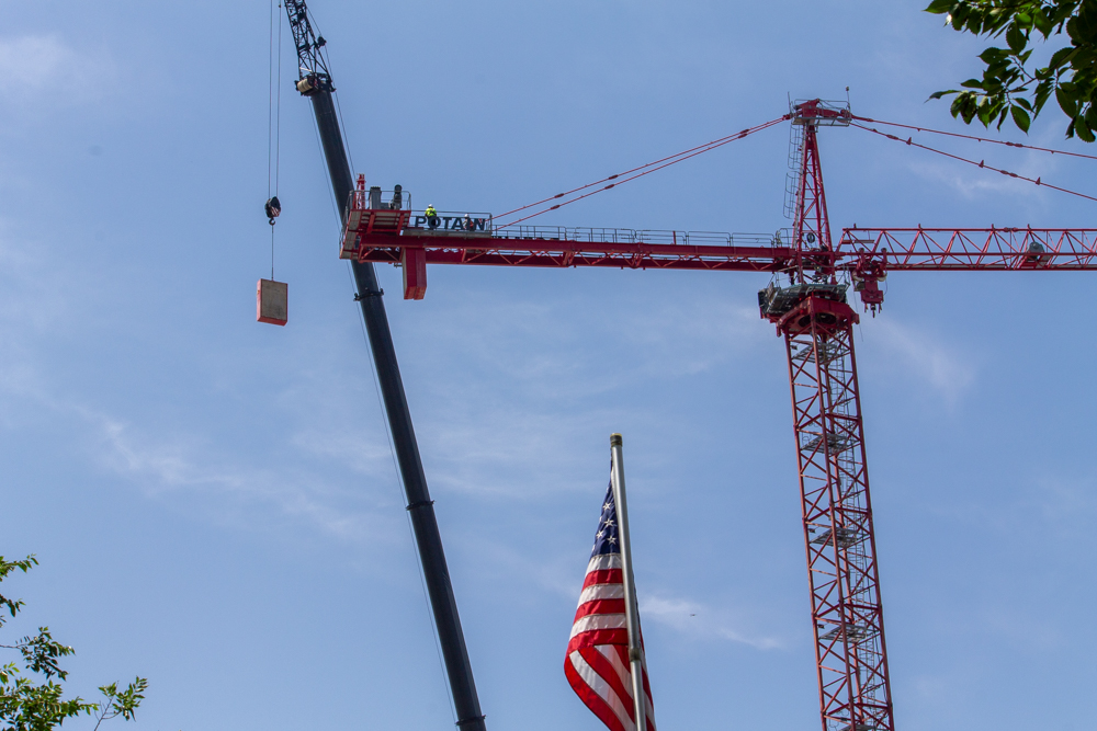 Bally's Casino tower crane