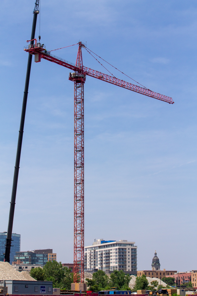 Bally's Casino tower crane