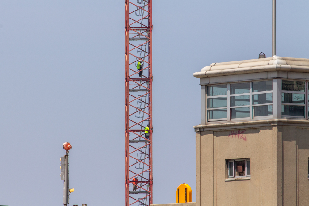 Bally's Casino tower crane