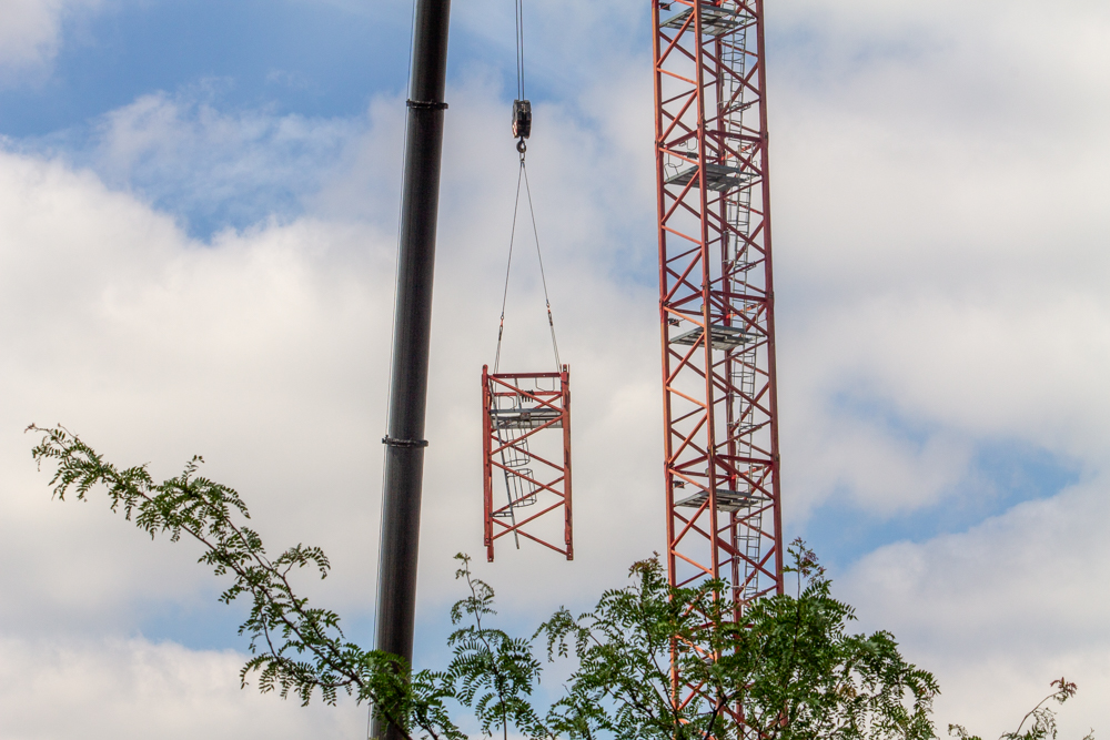 Bally's Casino tower crane