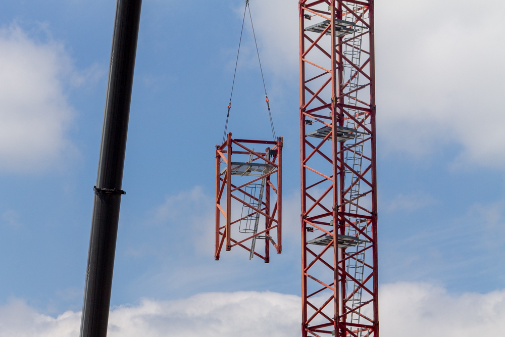 Bally's Casino tower crane