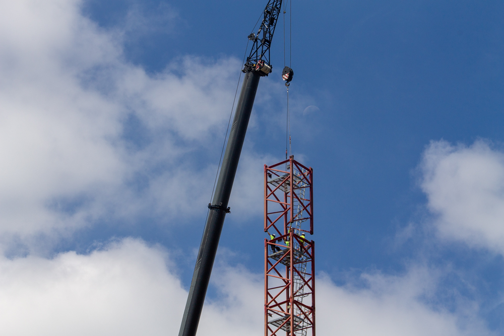 Bally's Casino tower crane