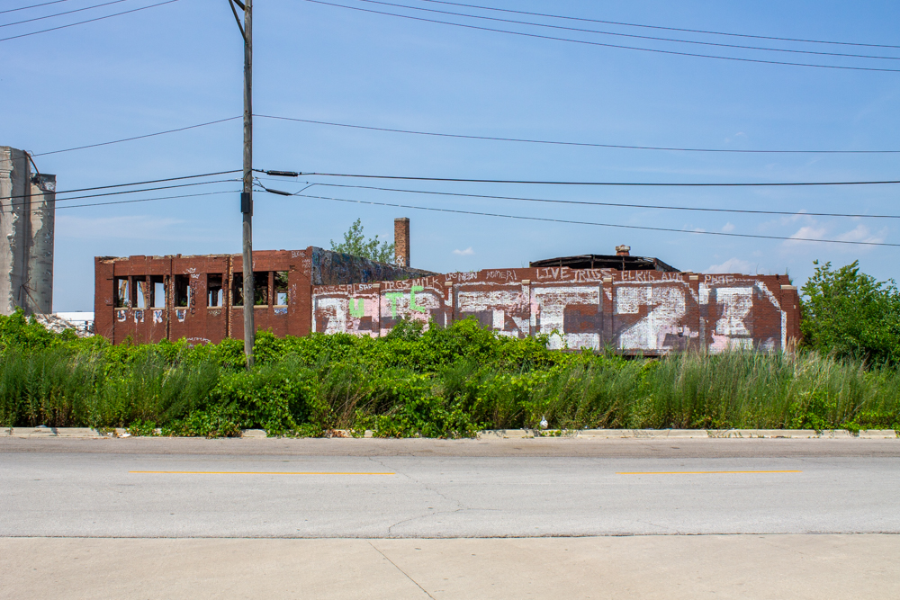 Damen Silos demolition, July 29, 2025