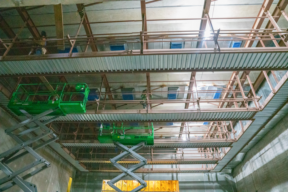 Timeline Theatre construction update