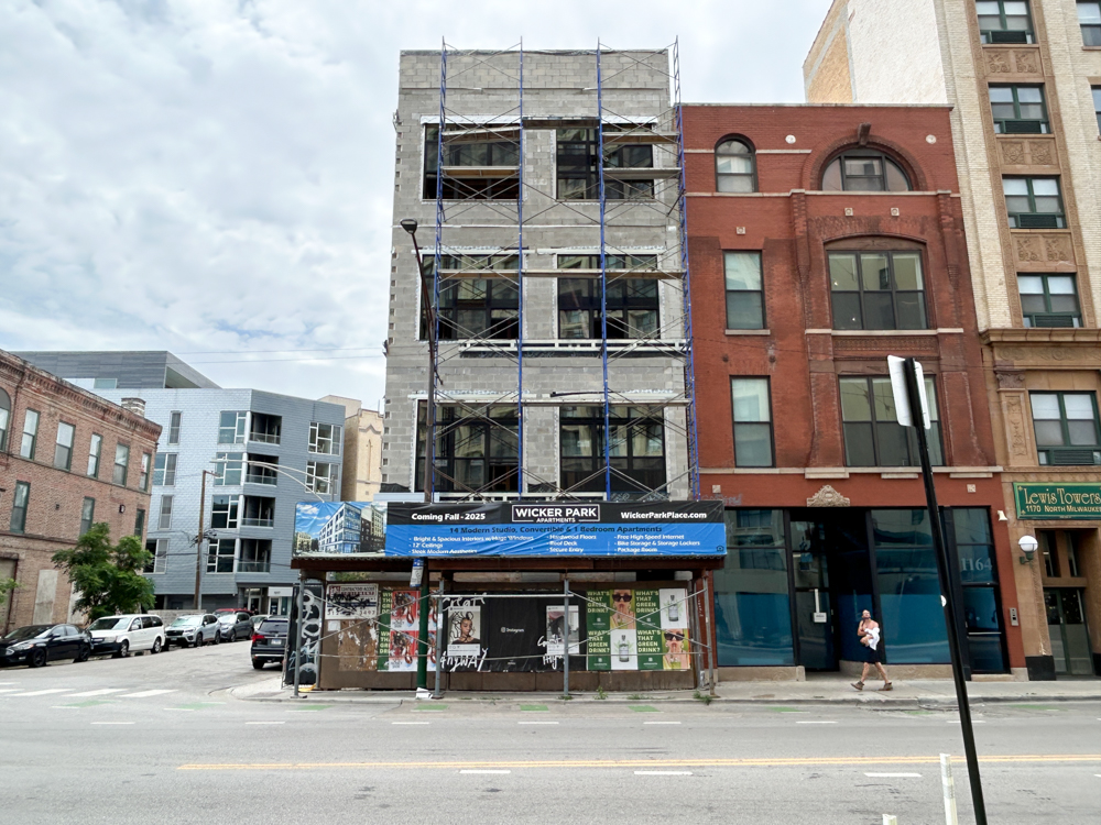 Wicker Park Place apartments construction update