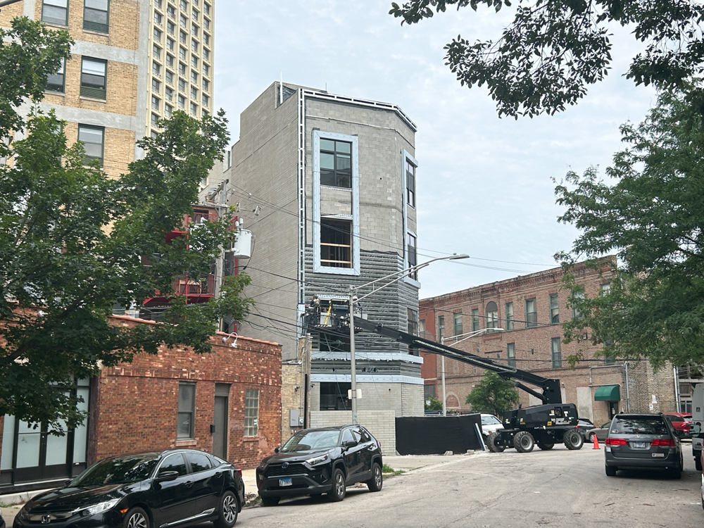 Wicker Park Place apartments construction update