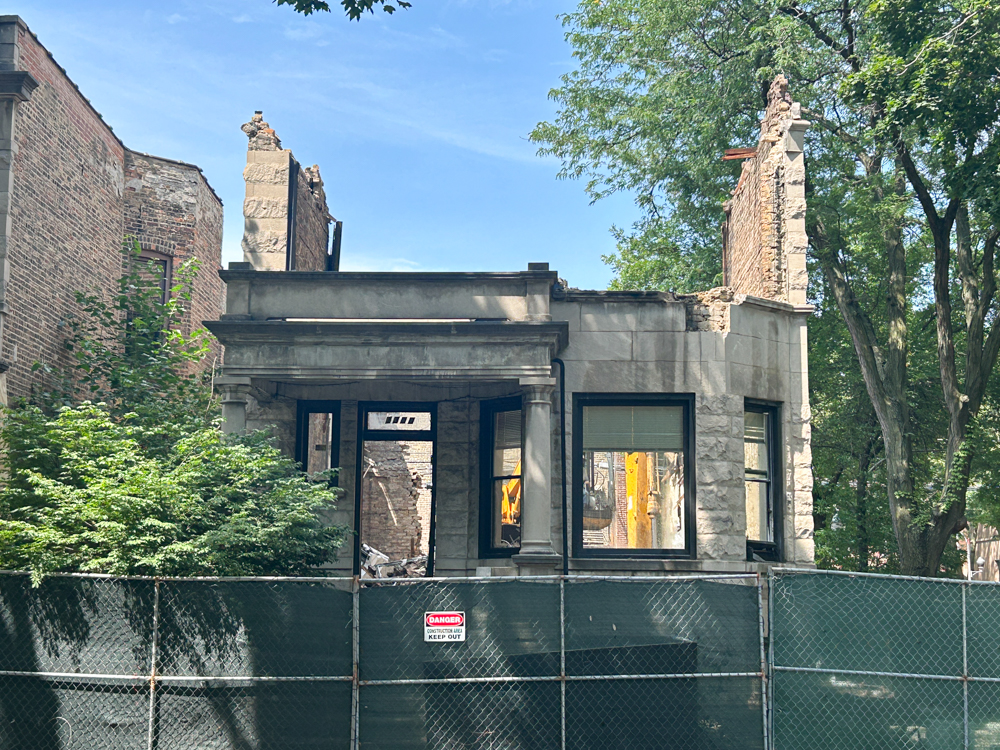 1300 West Newport Avenue demolition