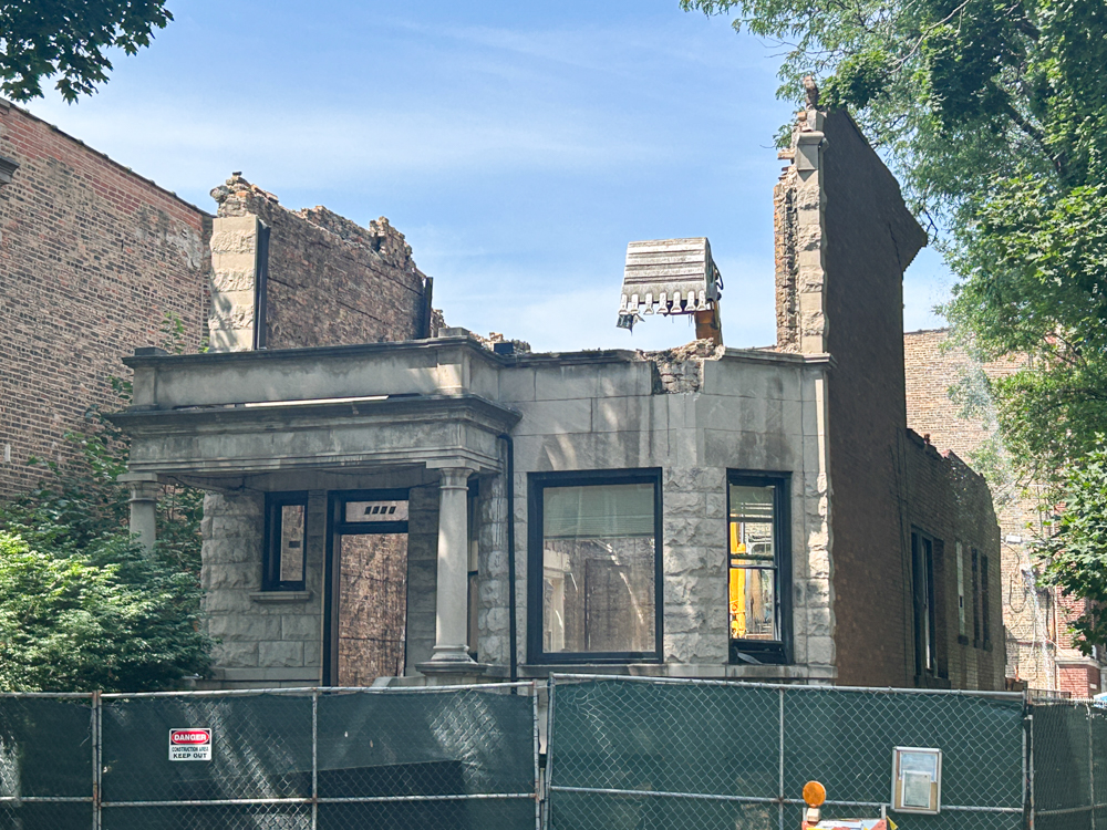 1300 West Newport Avenue demolition