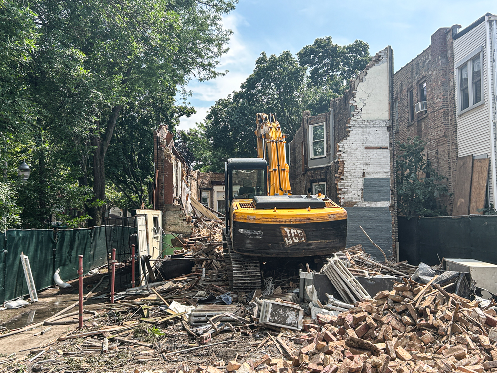 1300 West Newport Avenue demolition