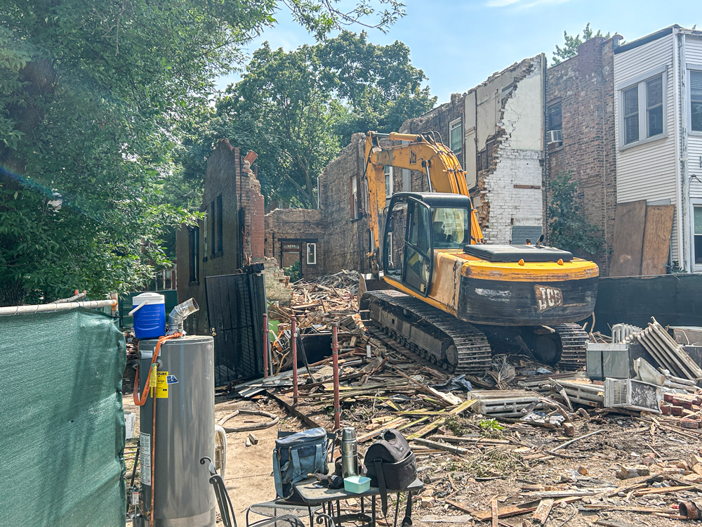 1300 West Newport Avenue demolition
