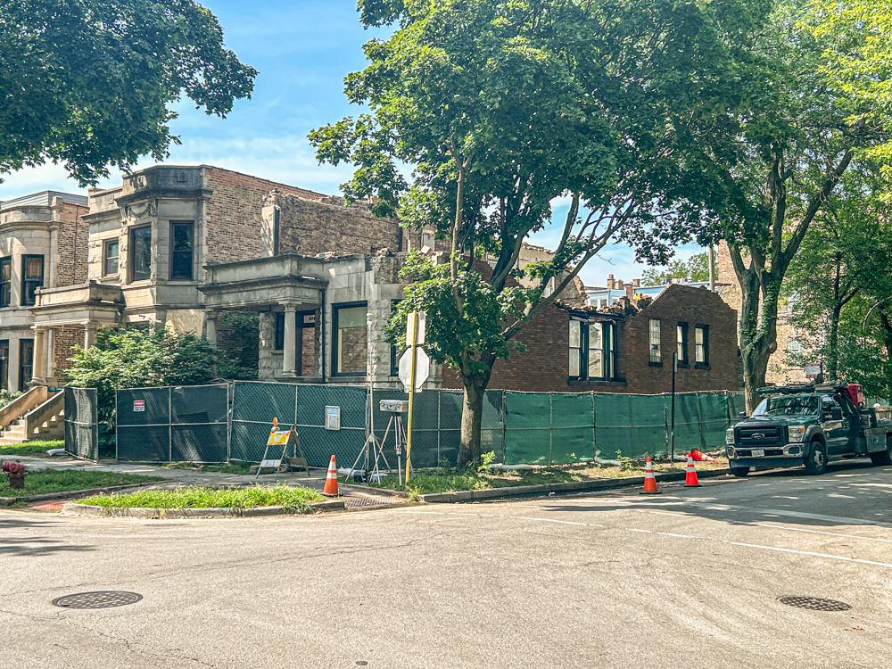 1300 West Newport Avenue demolition