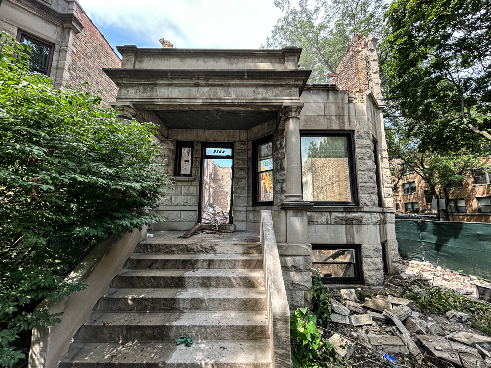 1300 West Newport Avenue demolition