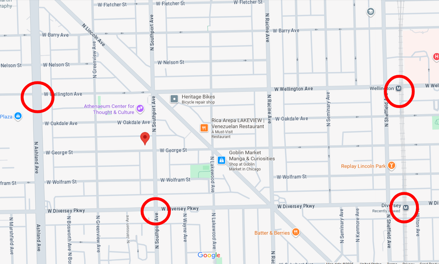 1404 West George Street residential permit