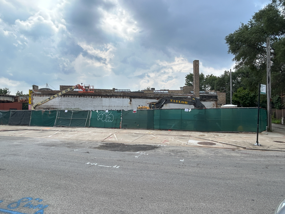 3664 North Lincoln demolition