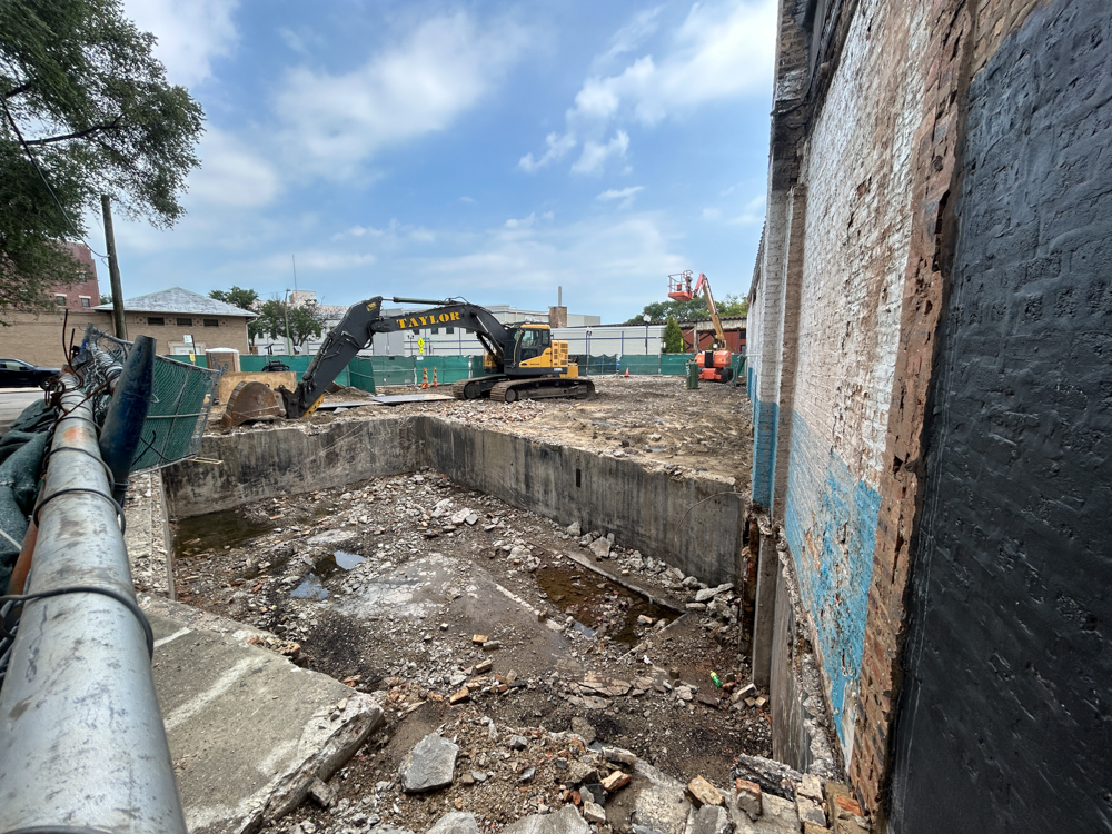 3664 North Lincoln demolition