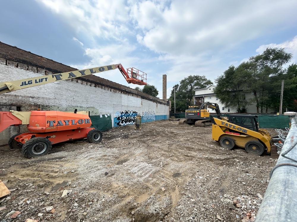 3664 North Lincoln demolition