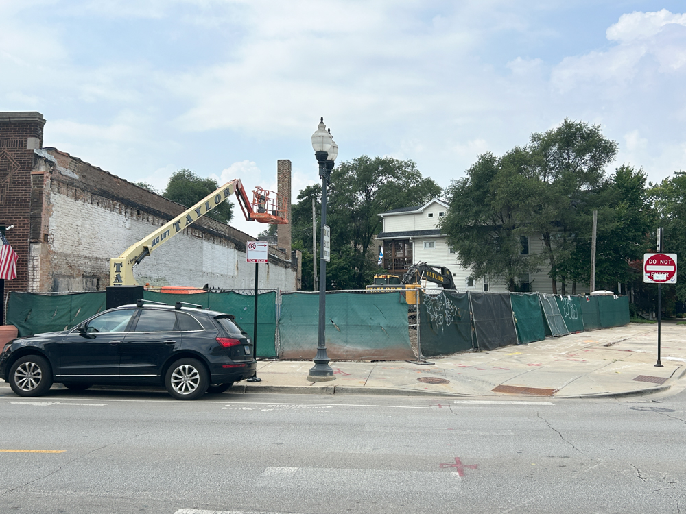 3664 North Lincoln demolition