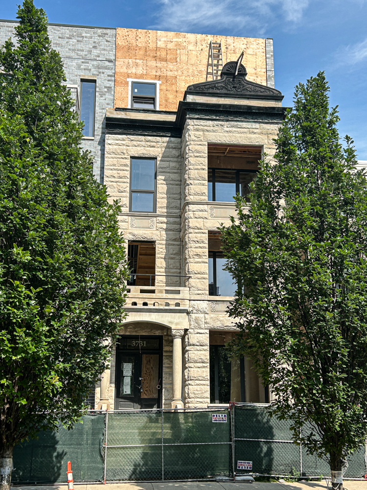 3731 North Sheffield Avenue addition progress
