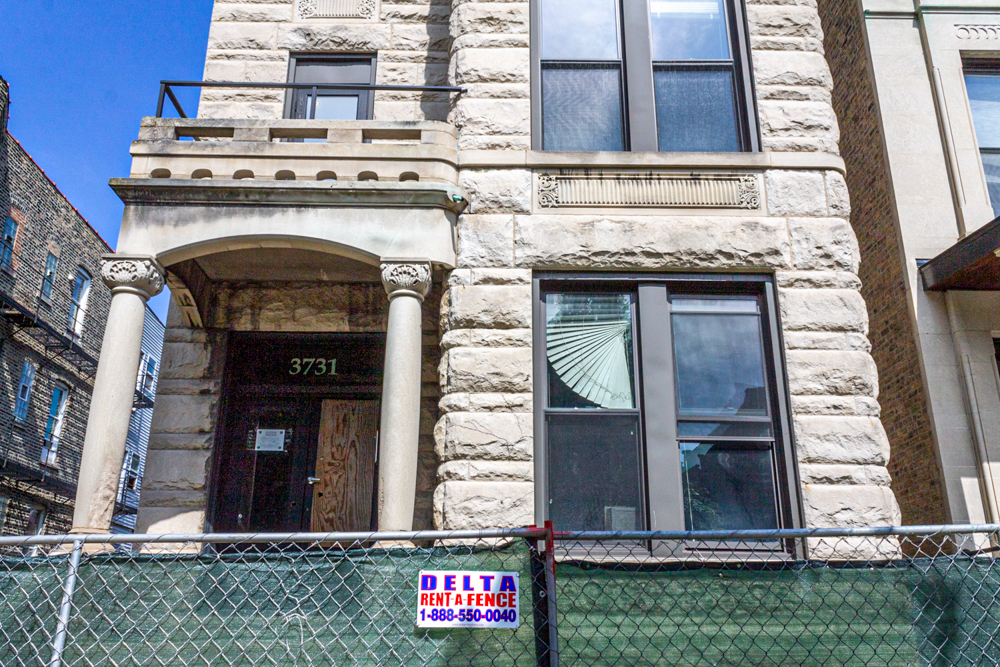 3731 North Sheffield Avenue addition progress
