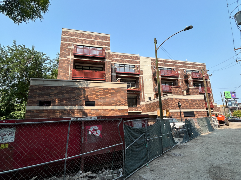 3951 Wayne construction progress