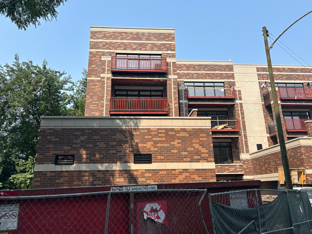 3951 Wayne construction progress