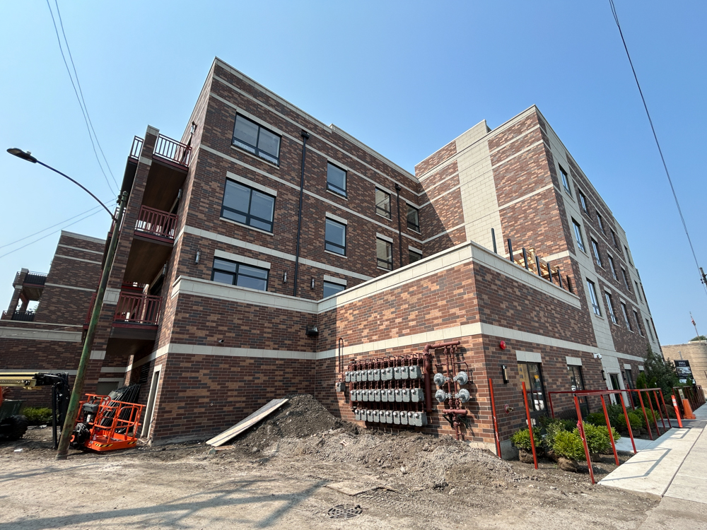 3951 Wayne construction progress