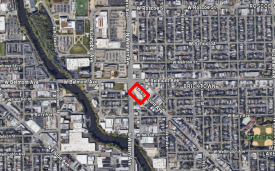 Wells Fargo North Center branch construction permit
