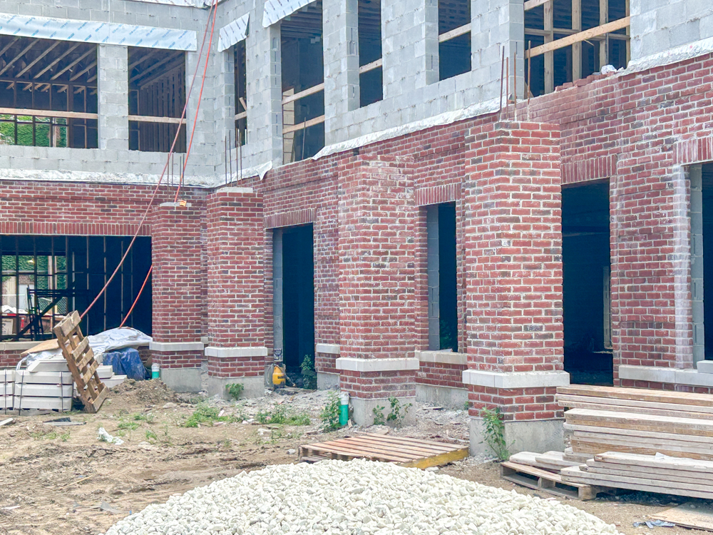 4907 North Paulina third floor construction progress