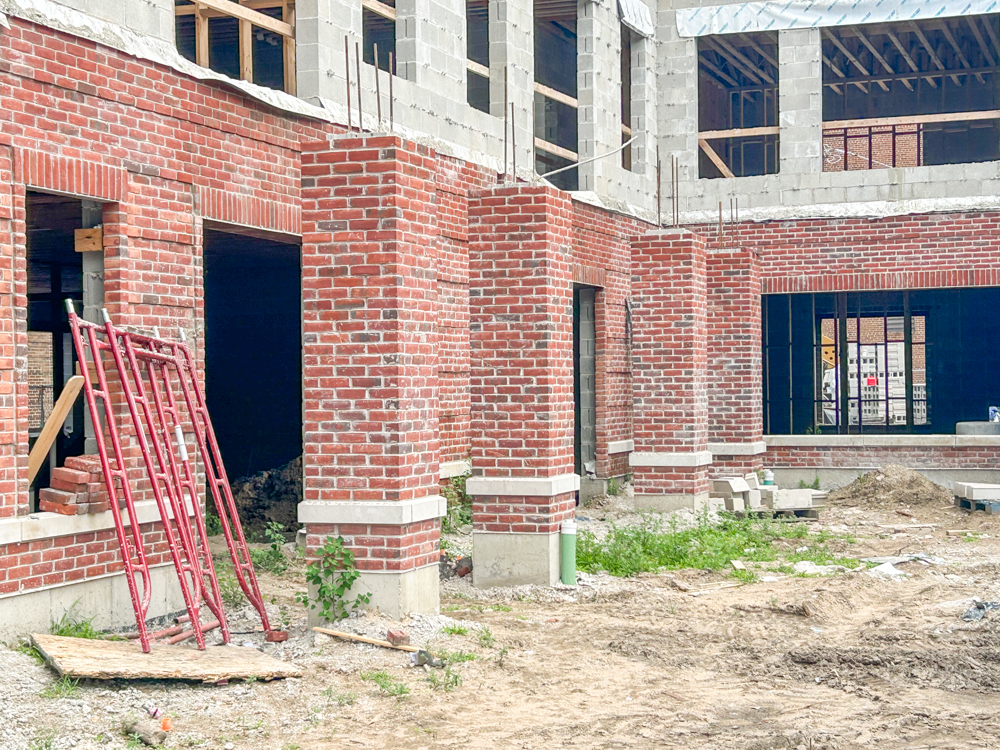 4907 North Paulina third floor construction progress