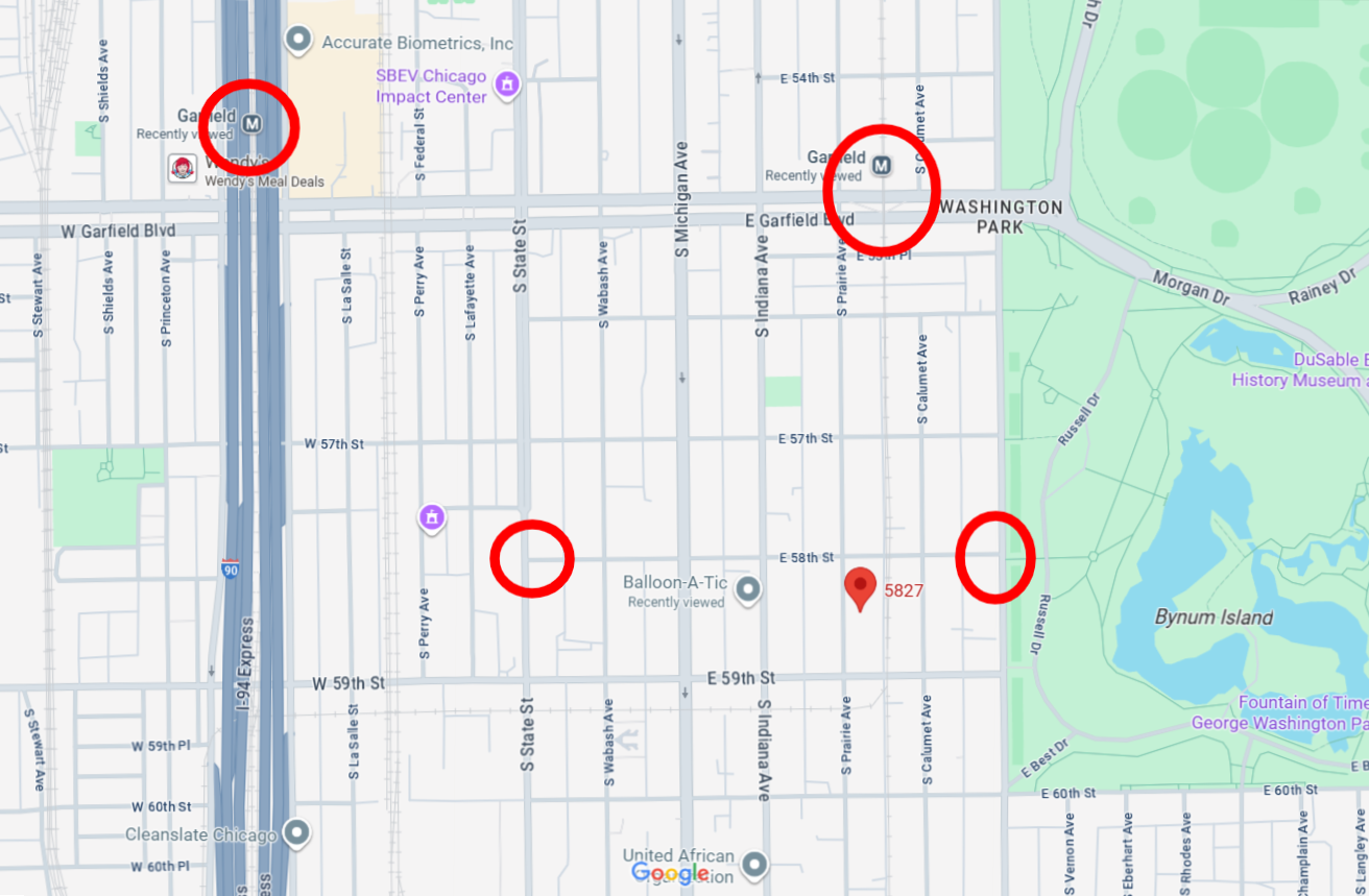 5827 South Prairie Avenue three-flat permitted