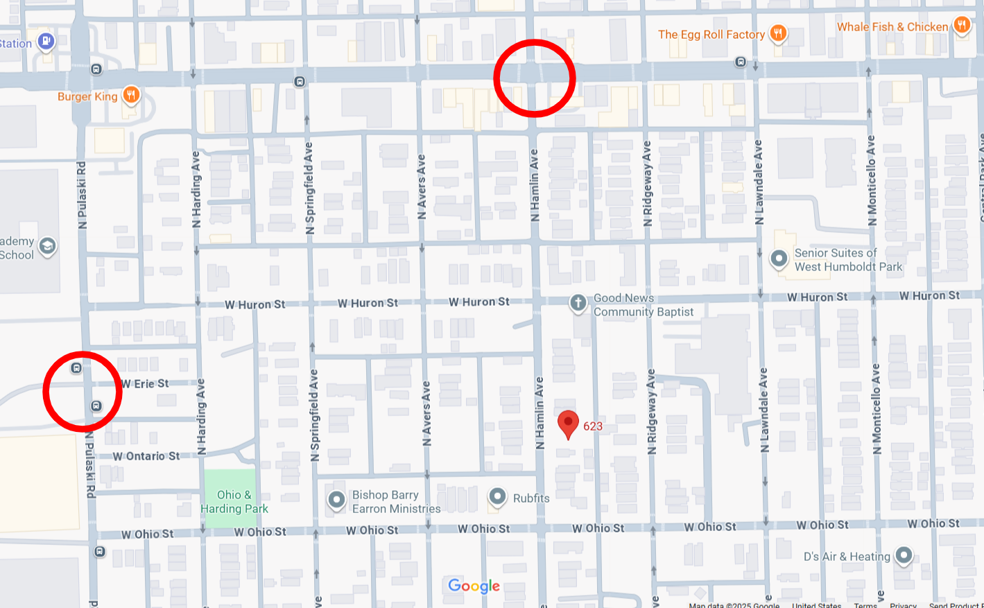 623 North Hamlin Avenue construction permitted