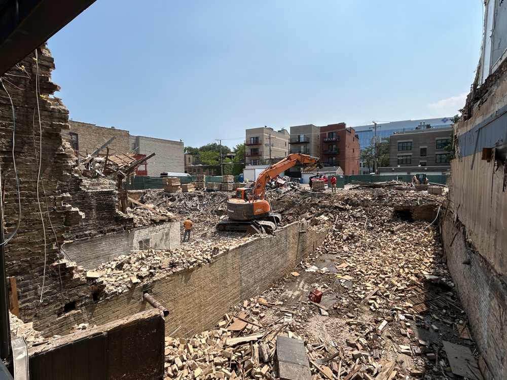919 West Belmont construction permit issued