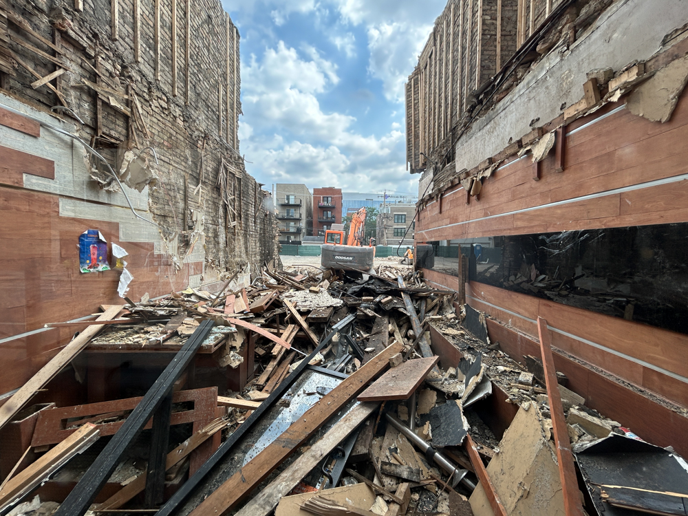 925 West Belmont Avenue demolition