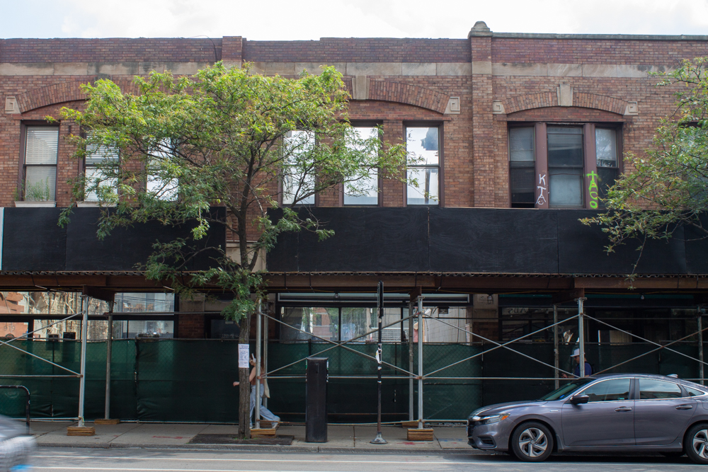 917-925 West Belmont Avenue demolition