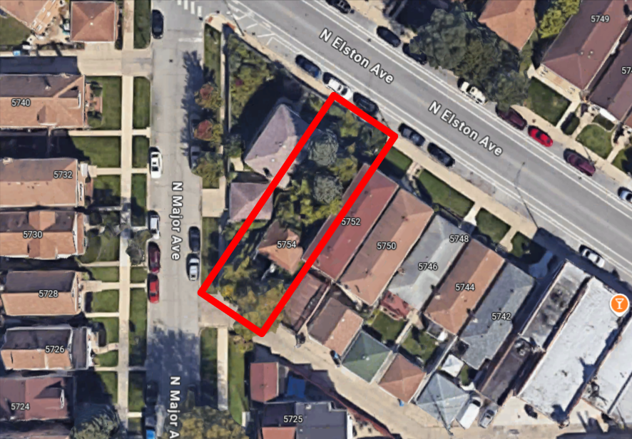 5754 North Elston Avenue construction permitted