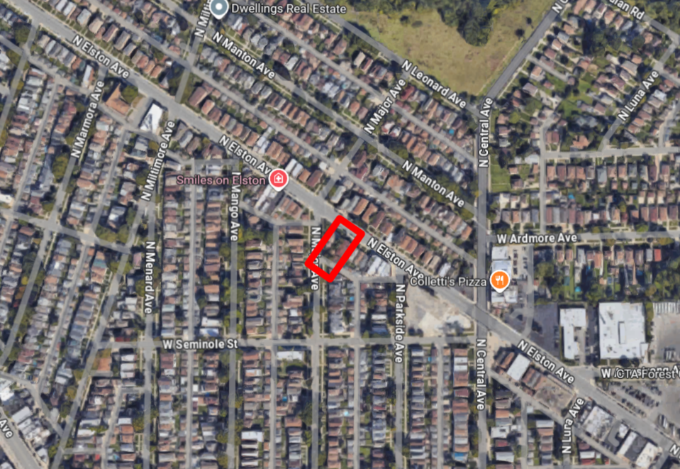 5754 North Elston Avenue construction permitted 