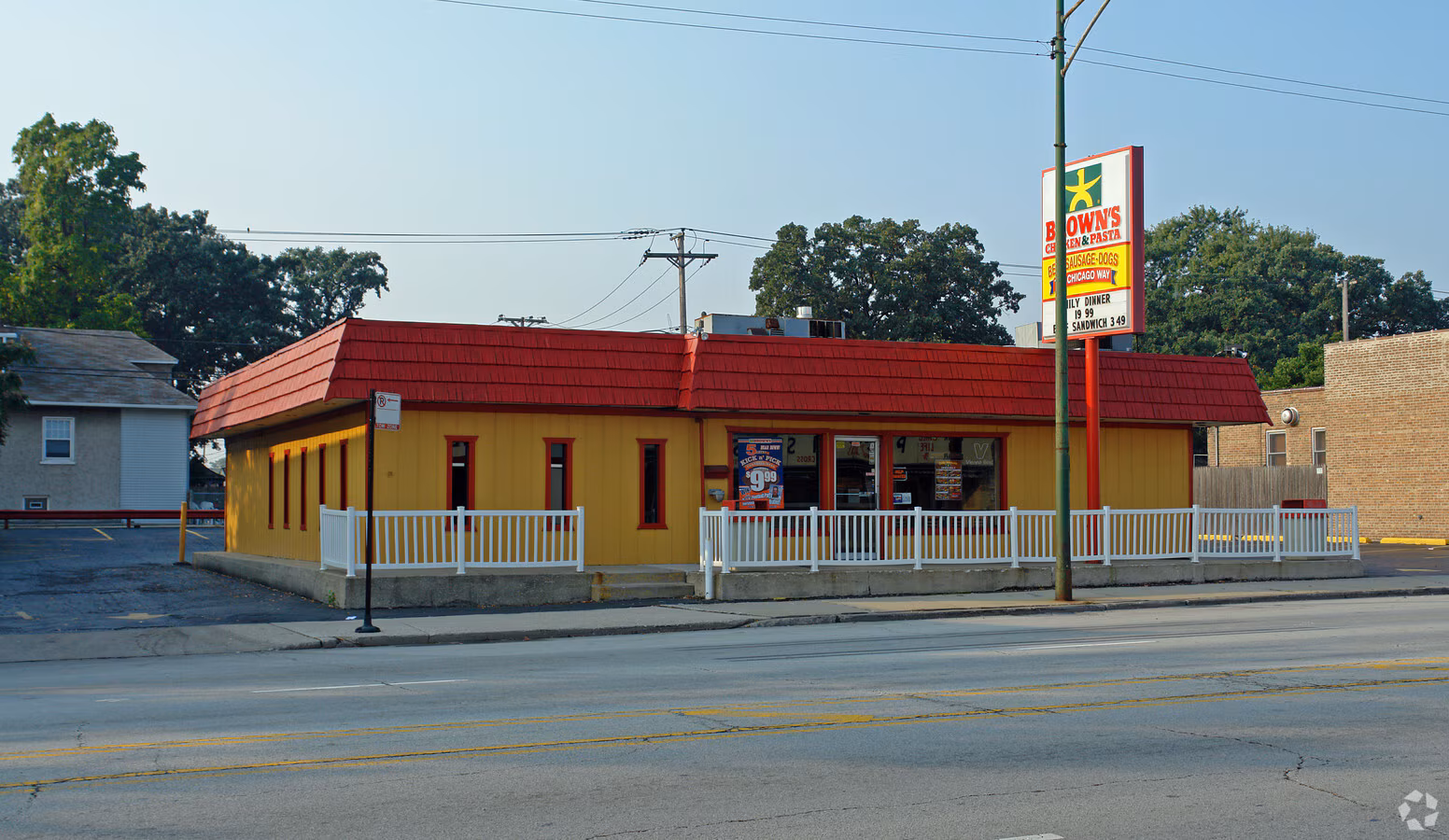 6906 West Archer Avenue Brown's Chicken demolition permit