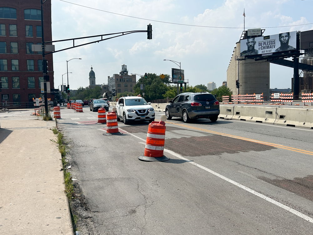 Halsted Street Chicago Avenue closures
