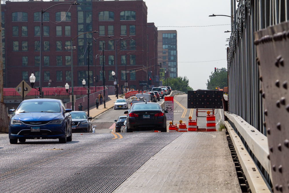 Halsted Street Chicago Avenue closures