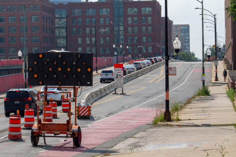 Halsted Street Chicago Avenue closures