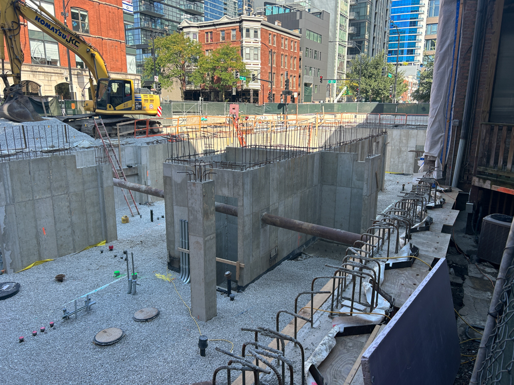 The Lake social club construction update Sept 2025