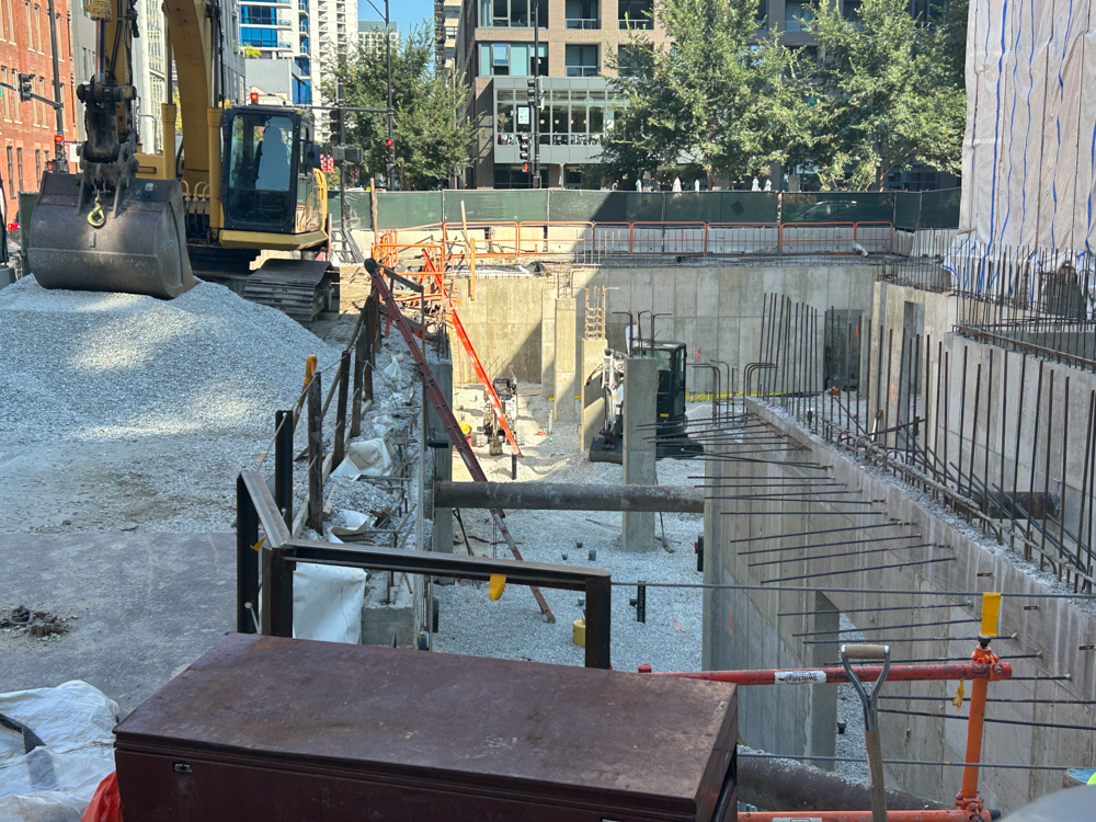 The Lake social club construction update Sept 2025