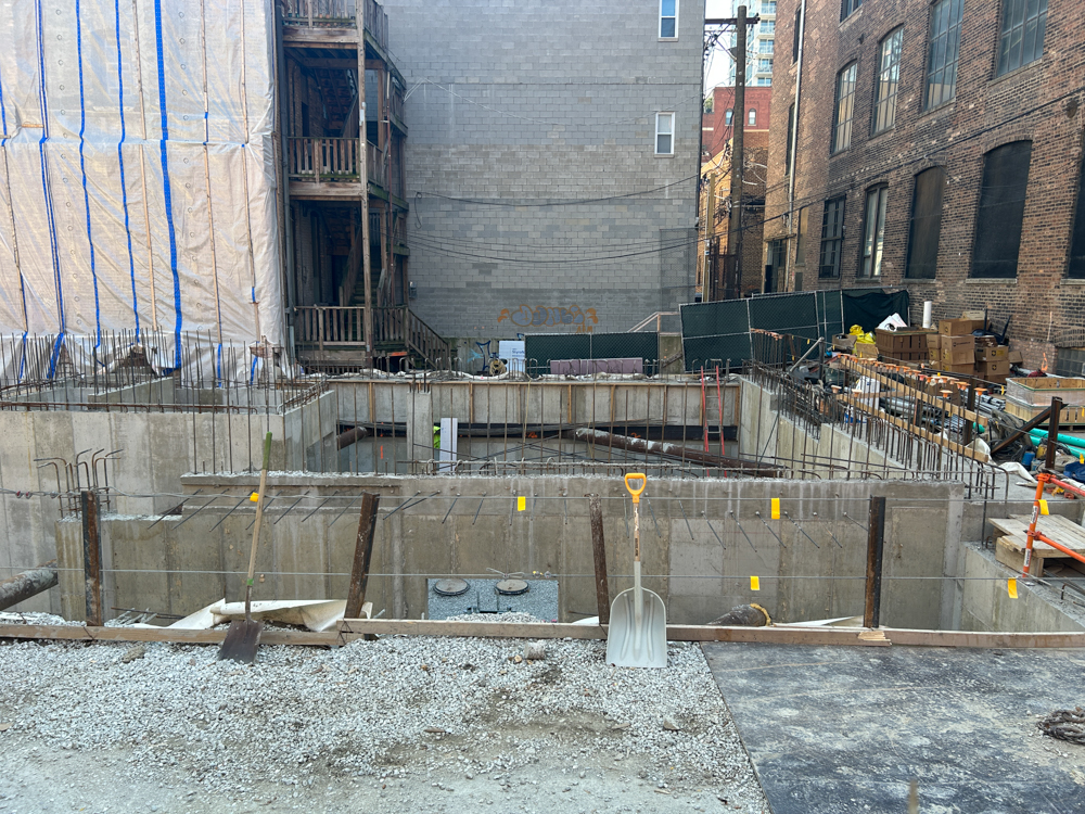 The Lake social club construction update Sept 2025