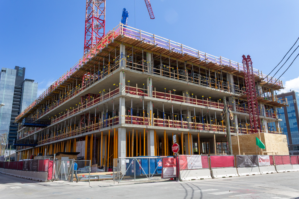 370 North Morgan September 2025 construction progress