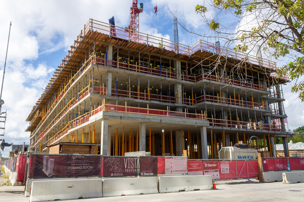 370 North Morgan September 2025 construction progress