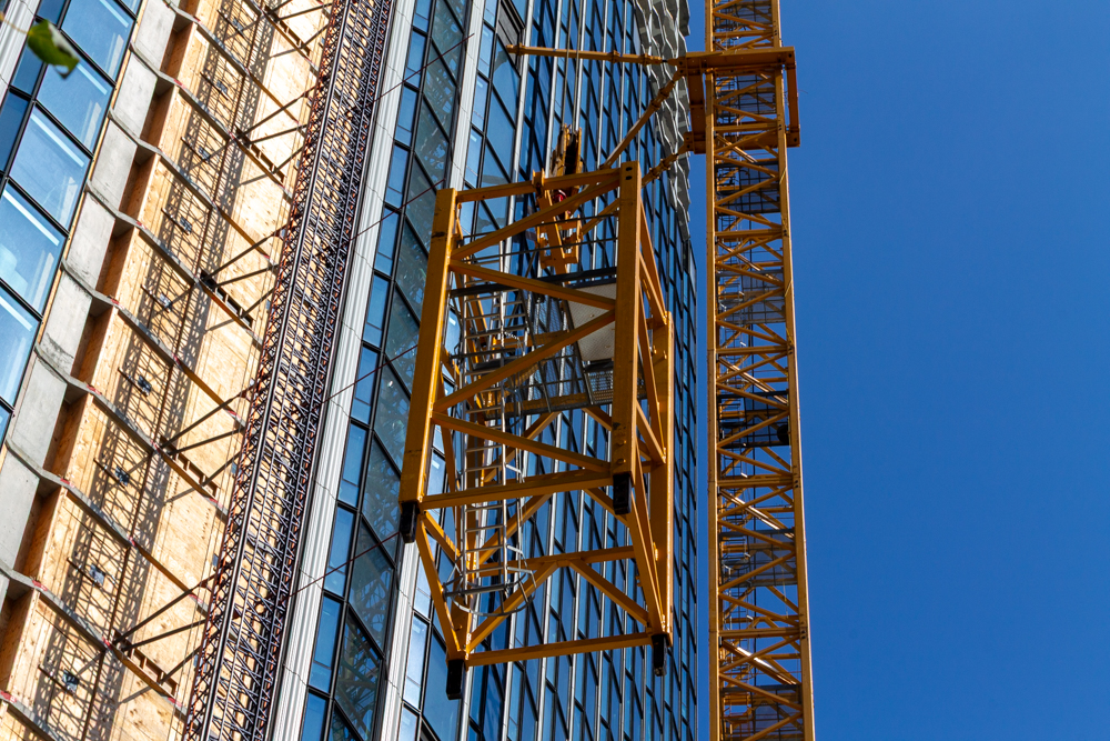 400 Lake Shore North Tower September crane jump