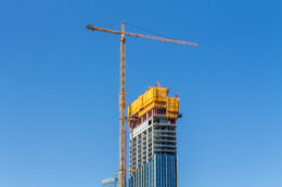400 Lake Shore North Tower September crane jump