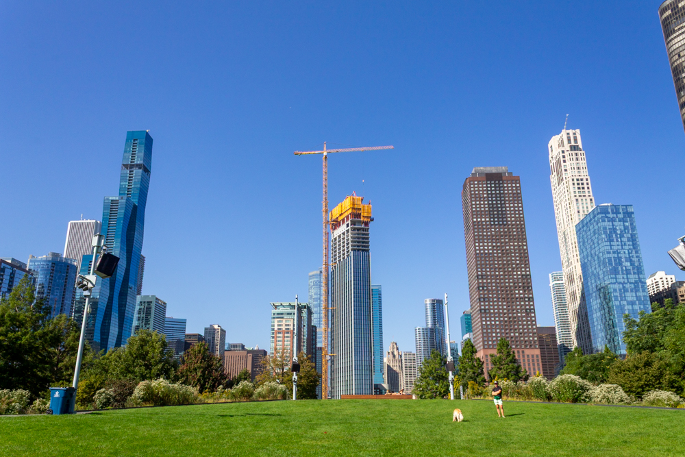 400 Lake Shore North Tower September crane jump